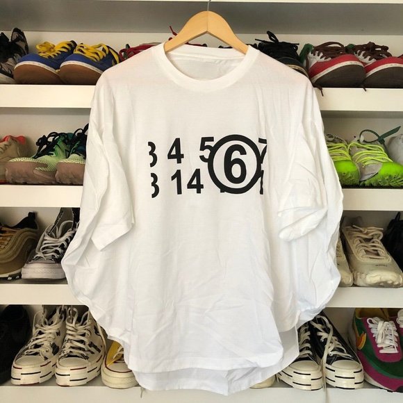 MAISON Martin MARGIELA MM6 Logo Circle Shirt - Picture 1 of 9